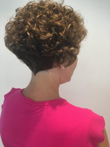 Wayward curls styling