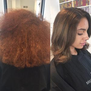 Melissa Salons treatments for frizzy hair