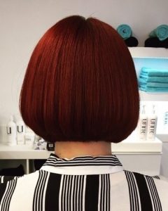 Gorgeous red Autumn hairstyles 2018
