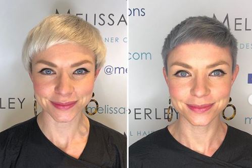 Rejoice in the glamour of grey hairstyles - Melissa Timperley