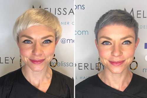 Rejoice in the glamour of grey hairstyles - Melissa Timperley Rejoice in the glamour of grey hairstyles - Melissa Timperley