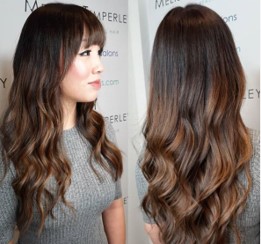 Wavy curls medium hair new arrivals