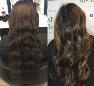 brown balayage